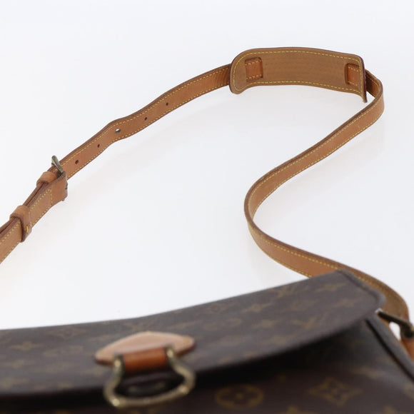 LOUIS VUITTON Monogram Saint Cloud GM Shoulder Bag M51242 LV Auth BA8287