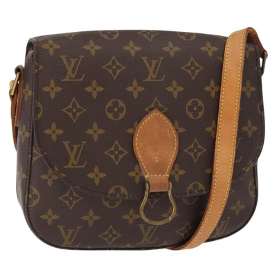 LOUIS VUITTON Monogram Saint Cloud GM Shoulder Bag M51242 LV Auth BA8289