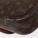 LOUIS VUITTON Monogram Saint Cloud GM Shoulder Bag M51242 LV Auth BA8289-8