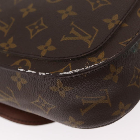 LOUIS VUITTON Monogram Saint Cloud GM Shoulder Bag M51242 LV Auth BA8289