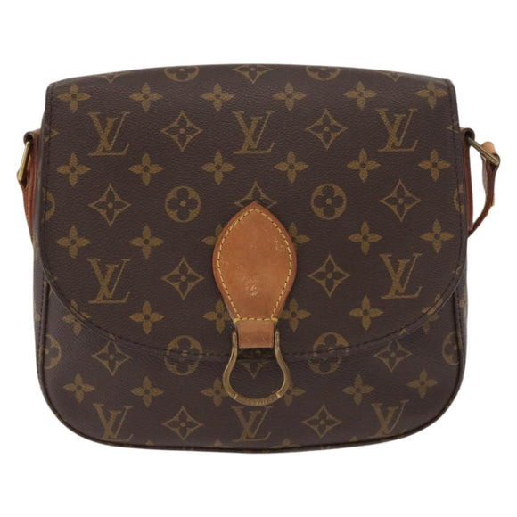 LOUIS VUITTON Monogram Saint Cloud GM Shoulder Bag M51242 LV Auth BA8289