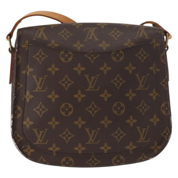 LOUIS VUITTON Monogram Saint Cloud GM Shoulder Bag M51242 LV Auth BA8289