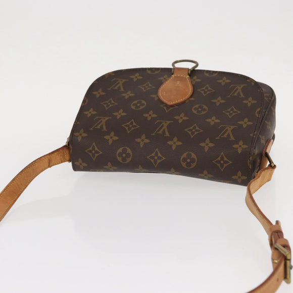 LOUIS VUITTON Monogram Saint Cloud GM Shoulder Bag M51242 LV Auth BA8289