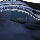 CELINE Shoulder Bag Leather White Auth BA829-18