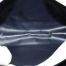 CELINE Shoulder Bag Leather White Auth BA829-10