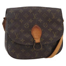 LOUIS VUITTON Monogram Saint Cloud GM Shoulder Bag M51242 LV Auth BA8290-1