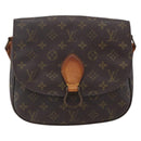LOUIS VUITTON Monogram Saint Cloud GM Shoulder Bag M51242 LV Auth BA8290-13