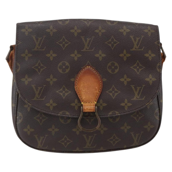 LOUIS VUITTON Monogram Saint Cloud GM Shoulder Bag M51242 LV Auth BA8290