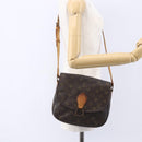 LOUIS VUITTON Monogram Saint Cloud GM Shoulder Bag M51242 LV Auth BA8290-26
