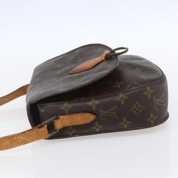 LOUIS VUITTON Monogram Saint Cloud GM Shoulder Bag M51242 LV Auth BA8290