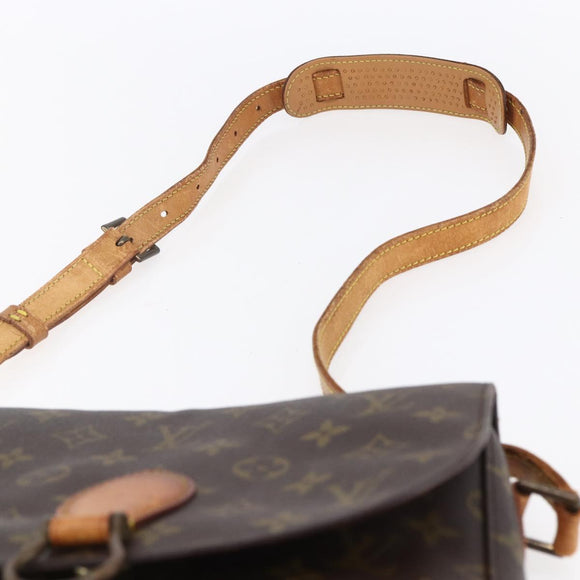 LOUIS VUITTON Monogram Saint Cloud GM Shoulder Bag M51242 LV Auth BA8290