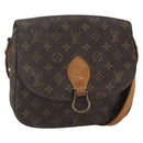 LOUIS VUITTON Monogram Saint Cloud GM Shoulder Bag M51242 LV Auth BA8291-1
