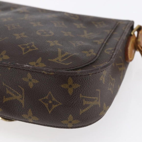 LOUIS VUITTON Monogram Saint Cloud GM Shoulder Bag M51242 LV Auth BA8291