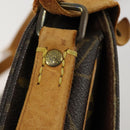 LOUIS VUITTON Monogram Cartouchiere PM Shoulder Bag M51254 LV Auth BA8292-9