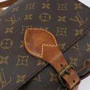 LOUIS VUITTON Monogram Cartouchiere MM Shoulder Bag M51253 LV Auth BA8293-18