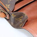 LOUIS VUITTON Monogram Cartouchiere MM Shoulder Bag M51253 LV Auth BA8293-20