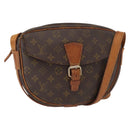 LOUIS VUITTON Monogram Jeune Fille GM Shoulder Bag Vintage M51225 LV Auth BA8297-1