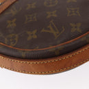 LOUIS VUITTON Monogram Jeune Fille GM Shoulder Bag Vintage M51225 LV Auth BA8297-12