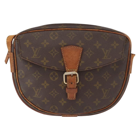 LOUIS VUITTON Monogram Jeune Fille GM Shoulder Bag Vintage M51225 LV Auth BA8297