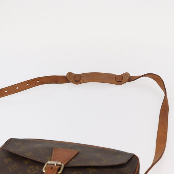 LOUIS VUITTON Monogram Jeune Fille GM Shoulder Bag Vintage M51225 LV Auth BA8297