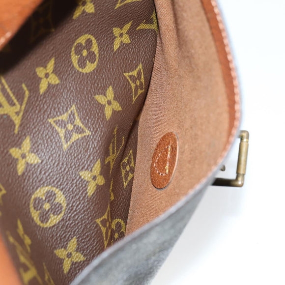 LOUIS VUITTON Monogram Jeune Fille GM Shoulder Bag Vintage M51225 LV Auth BA8298