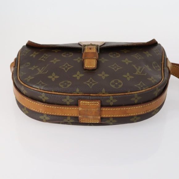 LOUIS VUITTON Monogram Jeune Fille GM Shoulder Bag Vintage M51225 LV Auth BA8298