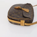 LOUIS VUITTON Monogram Jeune Fille MM Shoulder Bag M51226 LV Auth BA8299-4