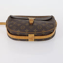 LOUIS VUITTON Monogram Jeune Fille MM Shoulder Bag M51226 LV Auth BA8299-9