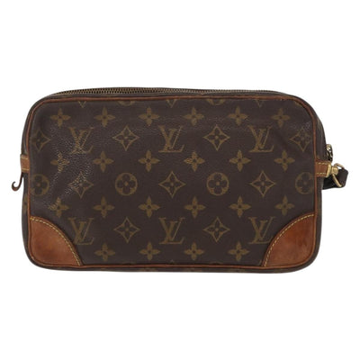 LOUIS VUITTON Monogram Marly Dragonne GM Clutch Bag M51825 LV Auth BA8303 - 0