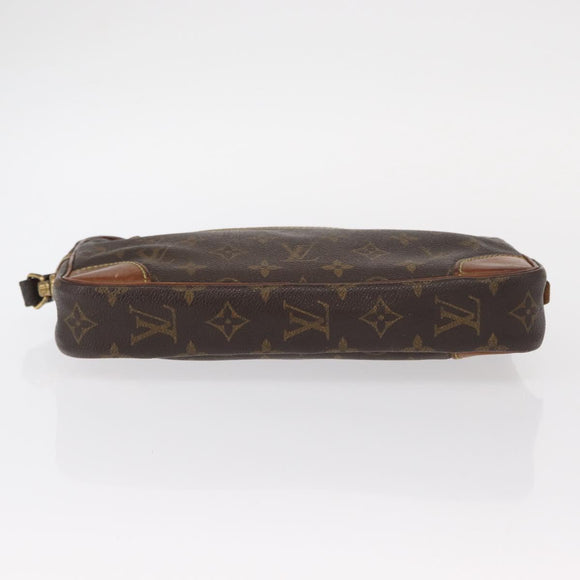 LOUIS VUITTON Monogram Marly Dragonne GM Clutch Bag M51825 LV Auth BA8303