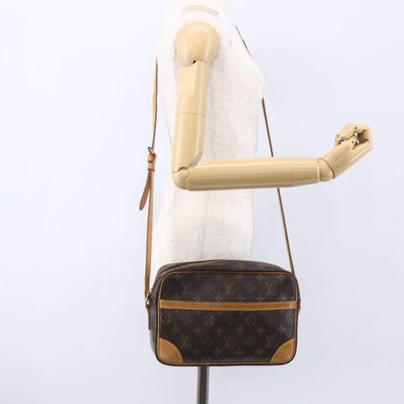LOUIS VUITTON Monogram Trocadero 27 Shoulder Bag M51274 LV Auth BA8304
