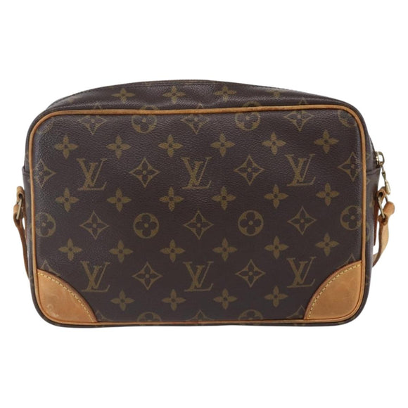 LOUIS VUITTON Monogram Trocadero 27 Shoulder Bag M51274 LV Auth BA8304