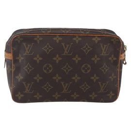 LOUIS VUITTON Monogram Compiegne 23 Clutch Bag M51847 LV Auth BA8306 - 0