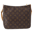 LOUIS VUITTON Monogram Looping MM Shoulder Bag M51146 LV Auth BA8308-2