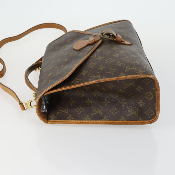 LOUIS VUITTON Monogram Beverly Hand Bag M51121 LV Auth BA8310