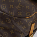 LOUIS VUITTON Monogram Saumur 35 Shoulder Bag M42254 LV Auth BA8314-15