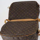 LOUIS VUITTON Monogram Saumur 35 Shoulder Bag M42254 LV Auth BA8314-21