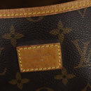 LOUIS VUITTON Monogram Saumur 35 Shoulder Bag M42254 LV Auth BA8314-25