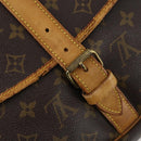 LOUIS VUITTON Monogram Saumur 35 Shoulder Bag M42254 LV Auth BA8314-30