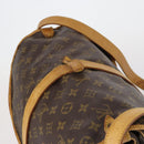 LOUIS VUITTON Monogram Saumur 35 Shoulder Bag M42254 LV Auth BA8314-7
