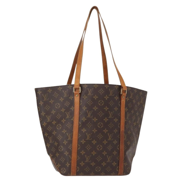 LOUIS VUITTON Monogram Sac Shopping Tote Bag M51108 LV Auth BA8319