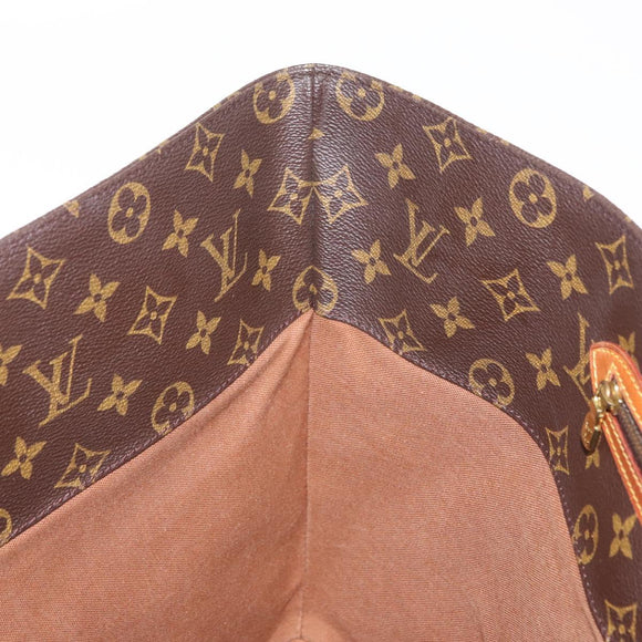 LOUIS VUITTON Monogram Sac Shopping Tote Bag M51108 LV Auth BA8319