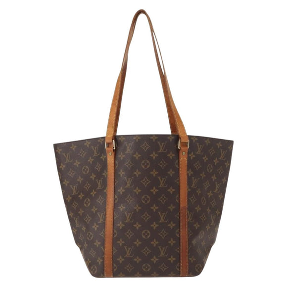 LOUIS VUITTON Monogram Sac Shopping Tote Bag M51108 LV Auth BA8319