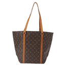 LOUIS VUITTON Monogram Sac Shopping Tote Bag M51108 LV Auth BA8319-2