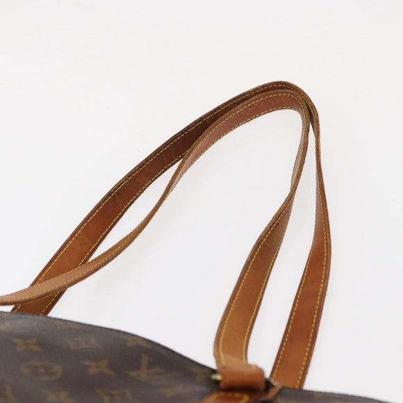 LOUIS VUITTON Monogram Sac Shopping Tote Bag M51108 LV Auth BA8319