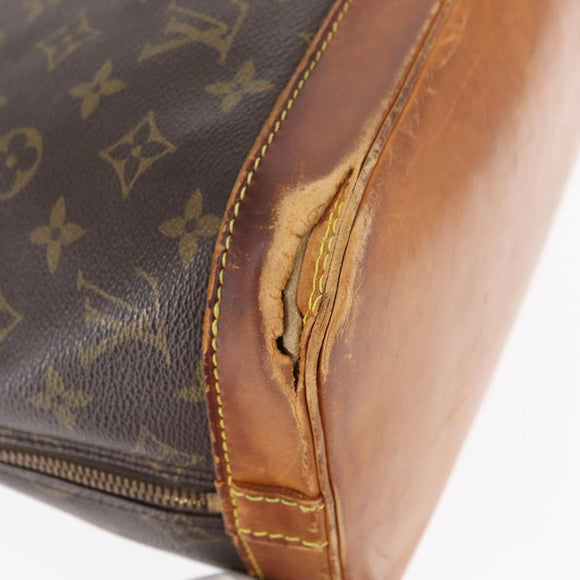 LOUIS VUITTON Monogram Alma Hand Bag M51130 LV Auth BA8320