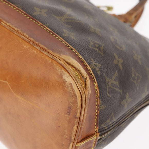 LOUIS VUITTON Monogram Alma Hand Bag M51130 LV Auth BA8320