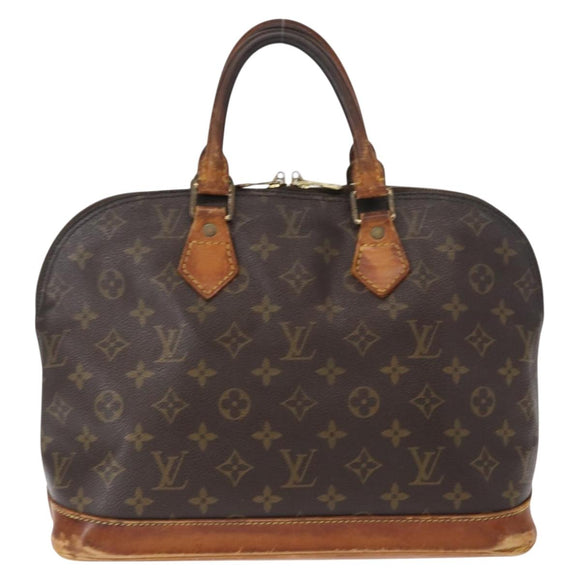 LOUIS VUITTON Monogram Alma Hand Bag M51130 LV Auth BA8320