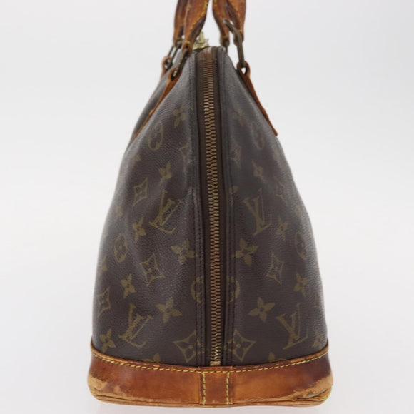 LOUIS VUITTON Monogram Alma Hand Bag M51130 LV Auth BA8320