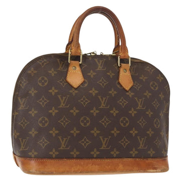 LOUIS VUITTON Monogram Alma Hand Bag M51130 LV Auth BA8321